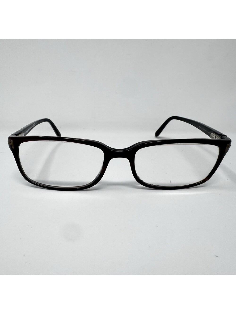 Tom Ford TF5209 020 Brown Blue Gray Eyeglass Frames 53-17-140
